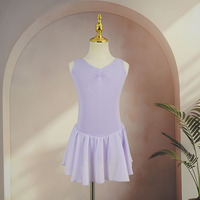 Robe de ballet à cordon en mousseline de coton pour filles à la mode populaire de vente chaude