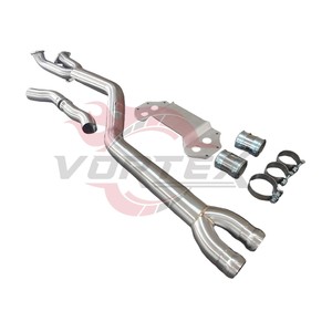 ท่อไอเสียกลาง Vortex SS304 สำหรับ BMW G80 M3 G82 M4 S58 3.0T รุ่น Racing พร้อมแผ่นยึดตัวถัง - Product Image 5