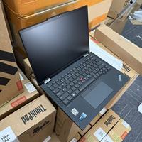 Laptop 2-in-1 Lenovo ThinkPad X13 Yoga Intel I9 8GB 256GB SSD Layar Sentuh 13.3 inci X360 Keyboard Inggris Panel VA 120W Port USB Bekas