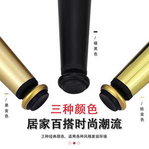 Adjustable Metal Furniture <b>Legs</b> Universal Tapered Feet Matte Black Gold Finish Easy Installation <b>Sofa</b> Cabinet Support - Product Image 4