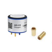 Module de capteur d'oxygène Asair Aosong Ao-03, sonde de concentration d'oxygène 4Oxv, sortie analogique 0.10.03mA, précision 5V -20~+70
