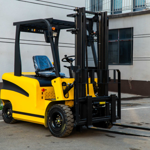 מלגזה חשמלית 1 טון 2 טון 3 טון מערכת הידראולית יציבה ציוד טיפול במחסנים בעל יעילות גבוהה עם תקן CE ו-ISO - Product Image 1