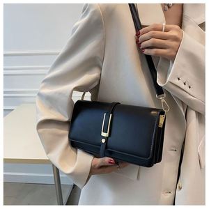 Women's Durable Portable Large Capacity <b>Square</b> PU Leather Crossbody Shoulder Bag Lightweight with Polyester Lining.3207 - Product Image 5