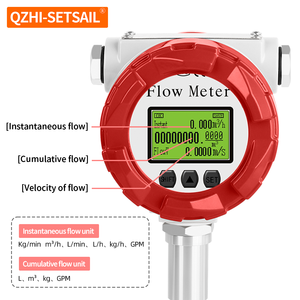 Chất lượng cao bằng thép không gỉ nước lỏng đo lưu lượng chính xác Chính xác lưu lượng kế lwgy tap tưới nước tuabin đo lưu lượng - Product Image 3