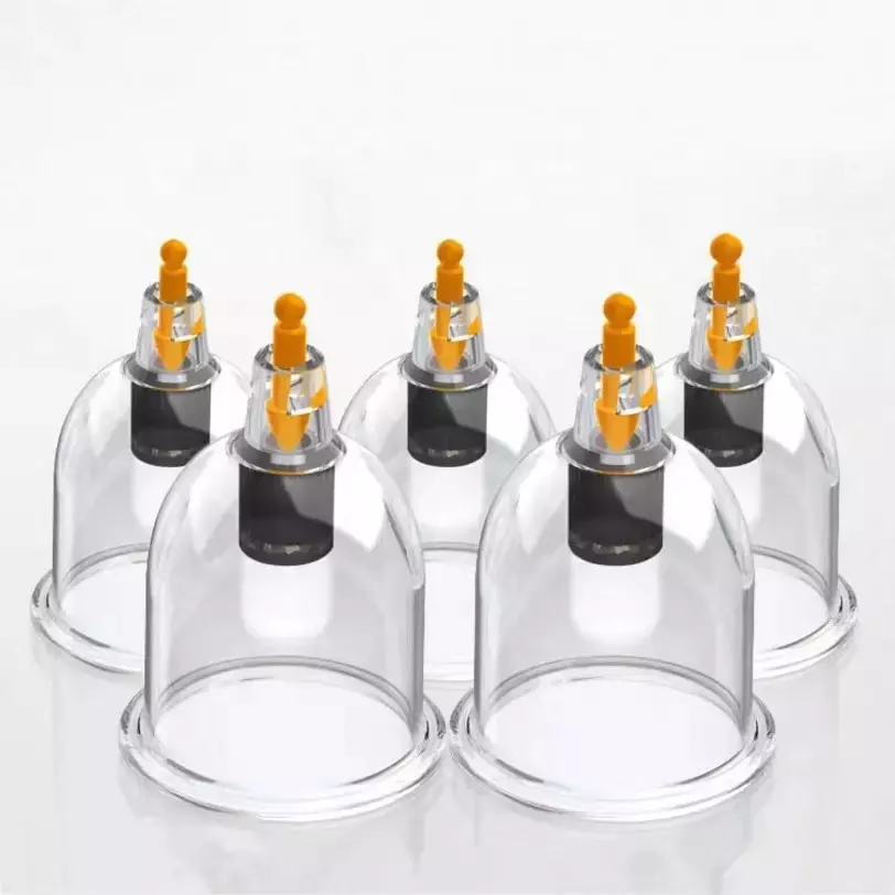 Hot Sale Kunststoff (PC AS) Vakuum Schröpfen Set Hijama Tassen 1 bis 8 Größe von Single Schröpfen Hijama Tassen, Schröpfen Ausrüstung