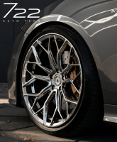 Jantes de voiture allemandes forgées monobloc 722Auto Apex 18-24 pouces 5x112 Jantes personnalisées pour VW Golf R GTI MK7 MK8 Audi S3 RS3 RS4 RS6 A4 A6