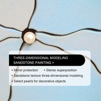 Tableau relief 3D sculpté main, déco murale minimaliste lignes concaves convexes pour salon hall d’hôtel