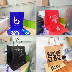 Sac en papier kraft de luxe en nid d'abeille, écologique, compostable, 100% recyclé - Product Image 6