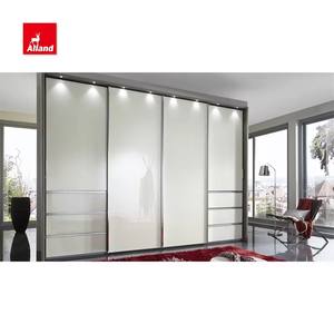 باب من الأكريليك الألماني المصنوع حسب الطلب خزانة خشبية حديثة مدمجة بباب منزلق من Allandcabin - Product Image 3