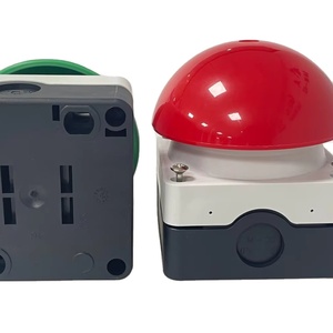 Nút công tắc IP67 ip69k 1 no + 1 NC FAK-R/kc11/1 229746 Nấm Đỏ dừng khẩn cấp pushbutton Palm chân thiết bị chuyển mạch - Product Image 2