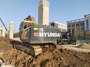 Excavadora Hyundai 215VX sobre orugas de servicio pesado de 20 toneladas de Corea utilizada con componentes de núcleo de engranaje y buen precio - Product Image 3