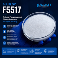 Sac de 25 kg de polyacrylamide polymère BLUFLOC F5517 anionique pour la rétention et la dispersion du papier dans les systèmes de fabrication du papier modernes