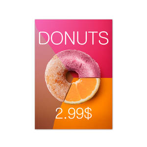 Tùy chỉnh Áp phích in ấn giấy <span class=keywords><strong>Polyester</strong></span> dịch vụ A2 B2 18x24 Bìa in UV in dính không thấm nước áp phích - Product Image 1