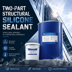 Mastic silicone haute performance pour verre <span class=keywords><strong>isolant</strong></span>, scellement secondaire et vitrage structurel, pour murs rideaux, de qualité industrielle - Product Image 1