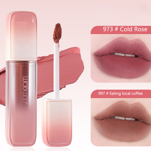 Brillo de labios de color Terciopelo Mate Baja saturación Impermeable No es fácil de pegar al lápiz labial de taza - Product Image 1