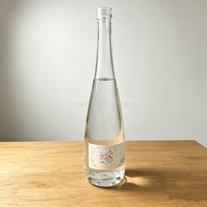 Botella de Vidrio de 500 ml de Grado Alimenticio Premium, Personalizada con Grabado, para <span class=keywords><strong>Agua</strong></span> <span class=keywords><strong>Mineral</strong></span>, <span class=keywords><strong>Agua</strong></span> Gaseosa, Jugo de Frutas Frescas - Product Image 2