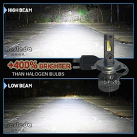 Nuevo diseño, proyector frontal de coche, sistema de luz de coche, actualización de faros delanteros, faros Led H1 H7 H4 9005