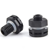 Vanne de ventilation étanche M8*1.25 en plastique nylon, vanne d'équilibrage, vanne de fermentation, vanne de sécurité, respirateur d'échappement