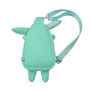 Unisex Neoprene Chest Shoulder <strong>Bag</strong> for Kids Cute <strong>Animal</strong> Print <strong>Design</strong> With Rabbit Ear Fashionable Style for Children - Product Image 3