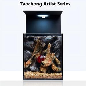 ตู้ปลาเบต้าสร้างสรรค์ |   ชุดอุปกรณ์กรองแสง Taochong Artist Series แบบกระจกใสพิเศษ ครบชุด - Product Image 2