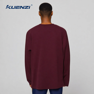 Camiseta Kuenzi RTS con Logotipo Personalizado, 100% Algodón, Talla Grande <span class=keywords><strong>3X</strong></span>, 230 g/m², Cuello Redondo, Manga Larga, para Hombre - Product Image 2