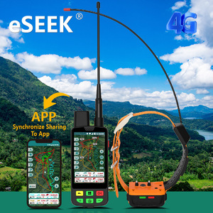 ปลอกคอสุนัขติดตามตำแหน่ง eSEEK 4G GPS พร้อมเครื่องรับสัญญาณ PDA 1 เครื่อง + ปลอกคอ 1 เส้น -4G+VHF เครื่องระบุตำแหน่งสุนัข IP68 กันน้ำ สำหรับฝึกสุนัขล่าเหยื่อ สำหรับการล่าสัตว์กลางแจ้ง - Product Image 1