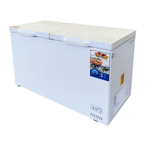 新品 大容量 4ドア 業務用 チェスト型 冷凍庫 家庭用 冷凍庫 アイスクリーム用バスケット付き - Product Image 1