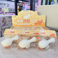 Canard rôti réaliste en plastique à couleur changeante Jouets anti-stress pour garçons filles pour étals de parc