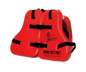 <strong>Marine</strong> <strong>Work</strong> <strong>Vest</strong> Hot Style Red Orange Three-Piece NBR PVC Foam Water Safety Equipment for Offshore Use - Product Image 2