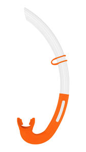 <span class=keywords><strong>Tubo</strong></span> de Respiración Ligero de Dos Tonos para Buceo, Tipo Flotante, para Caza Submarina y Snorkel - Product Image 2