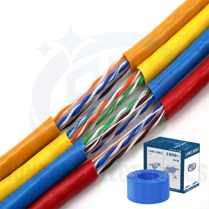 Rg bán buôn CAT5E 4 cặp U/UTP cáp máy tính 305 Meter 1000ft hộp Lan Mạng Cáp 24AWG 26AWG giá cả cạnh tranh - Product Image 1