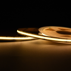 Tira de luces inteligentes DC24V 2700K-6500K CCT 16W 640LED/M tira LED COB 3 años de garantía CE/ROHS listado IP20 clasificado regulable Ra90 - Product Image 3