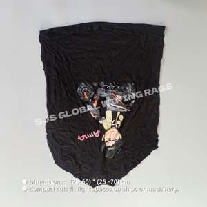 Trapos de Tela de Algodón Genuino de Colores Mezclados, Trapos de Camiseta, Trapos para Limpiar, Trapos Industriales para Limpieza, Trapos de Desecho - Product Image 3