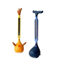 Cute Cartoon Tadpole Electronic Guitar ABS Plastic Musical Instrument for Playing Guitar 14 Years & up