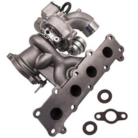 Turbocharger K03 untuk Land Rover Range Rover Evoque untuk 2.0 53039700154 53039700198 53039700237 Baru Air+Oli