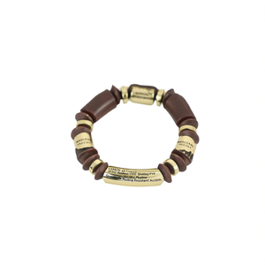 Fashion <b>Beaded</b> <b>Bracelet</b> 316L Stainless Steel PVD <b>Gold</b> Plating Sustainable Resistant Jewelry Accessory - Product Image 2