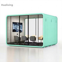 Cabine de travail insonorisée prête à l'emploi pour bureau, cabine téléphonique acoustique, salle de réunion commerciale