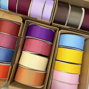 Cinta de Grosgrain Tejida de Doble Cara de 2 Pulgadas, 196 Colores, 100% Poliéster, para Accesorios de Ropa y Decoración de Sombreros, Venta al Por Mayor OKAY - Product Image 2