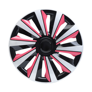 <span class=keywords><strong>Enjoliveur</strong></span> de roue universel en plastique ABS chromé 13-16 <span class=keywords><strong>pouces</strong></span> multicolore à fixation par clip, norme internationale - Product Image 4