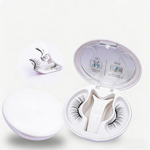 Faux <span class=keywords><strong>cils</strong></span> magnétiques souples de qualité supérieure avec applicateur, logo personnalisé, <span class=keywords><strong>cils</strong></span> magnétiques <span class=keywords><strong>sans</strong></span> <span class=keywords><strong>colle</strong></span> - Product Image 2