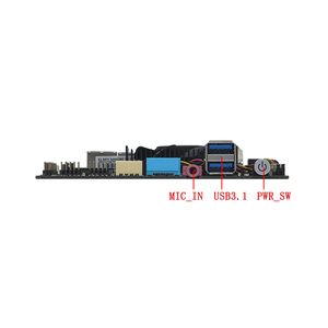 เมนบอร์ด ELSKY 2/3/4*LAN พร้อมพัดลมระบายความร้อน NANO6E รองรับ CPU J6412 การ์ดเครือข่าย 2.5G โมดูล 5G M.2 2280 NVME - Product Image 6