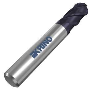 KRINO - 241791800 Cuatro fresas de carburo TIALN con bola-EAN 8014249429203 BROCAS METAL BROCAS - Product Image 3