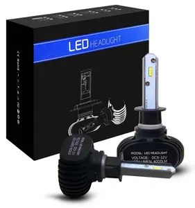Super Bright Auto Lamps S1 LED Headlights H4 H7 LED H11 9005 Car Headlight High Low Beam 36W 4000LM lampada led h3