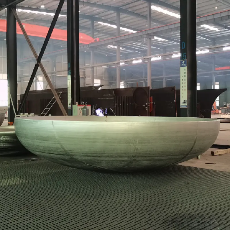 9500mm Diameter Chemical Storage Tank Head Carbon Steel 2:1 Ellipsoidal Head