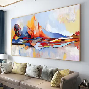 Pósteres Religiosos, Pintura Abstracta del Señor Budha sobre Lienzo, Cuadros de Arte de Pared Escandinavo para Decoración del Hogar y la Sala de Estar - Product Image 2