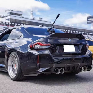 ดิฟฟิวเซอร์หลังคาร์บอนไฟเบอร์แท้ สำหรับรถยนต์ BMW ซีรีส์ 2 รุ่น G42 Coupe/G87 M2 สไตล์ R44 ปี 2014-2020 - Product Image 6