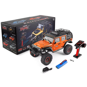 XK WLTOYS 104010 Big Bronco Electric 4WD RC Rock Crawler 1:10 4X4 RTR todoterreno <span class=keywords><strong>todo</strong></span> <span class=keywords><strong>terreno</strong></span> 2,4G <span class=keywords><strong>Radio</strong></span> <span class=keywords><strong>Control</strong></span> coche juguete Hobby - Product Image 1