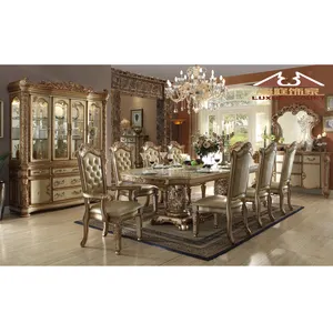 Table basse couleur champagne, meubles de Longhao, style américain