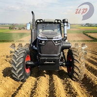 Tracteur agricole à roues diesel Yto 150 CV 4x4 à transmission par engrenages, certifié CE, machine agricole