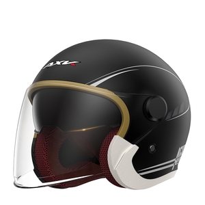 Nouveau Ece Dot Casco Casque Ouvert de Moto Casque Demi-Face Avec Double Visière pas Cher - Product Image 5